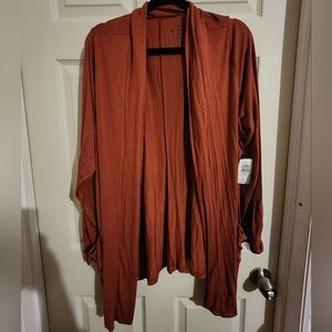 NWT Torrid Cardigan size 3 burnt orange
